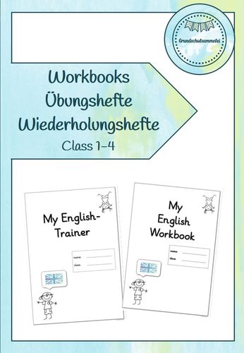 Materialpaket Englisch Workbooks Arbeitshefte Klasse 1 4 Unterrichtsmaterial Im Fach Englisch